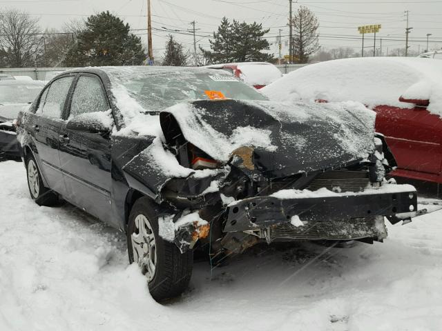 1G1ZS58F07F192043 - 2007 CHEVROLET MALIBU LS BLACK photo 1