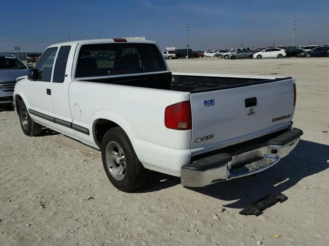 1GCCS19X138114091 - 2003 CHEVROLET S TRUCK S1 WHITE photo 3