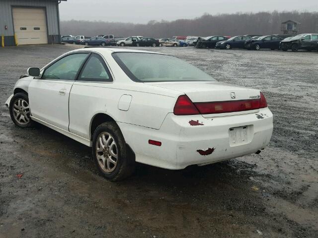 1HGCG22592A036653 - 2002 HONDA ACCORD EX WHITE photo 3