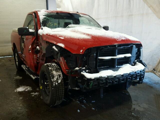 3C6JR7AT8GG233035 - 2016 RAM 1500 ST RED photo 1