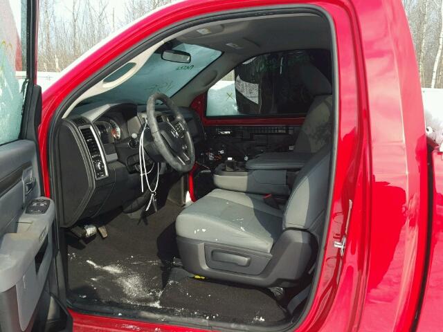 3C6JR7AT8GG233035 - 2016 RAM 1500 ST RED photo 5