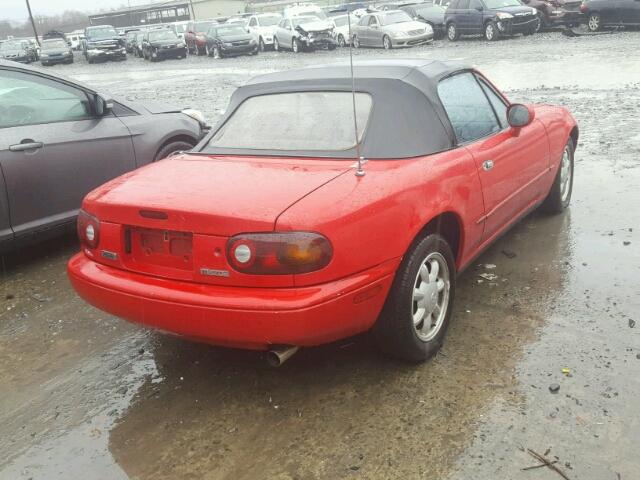 JM1NA3519P0405791 - 1993 MAZDA MX-5 MIATA RED photo 4