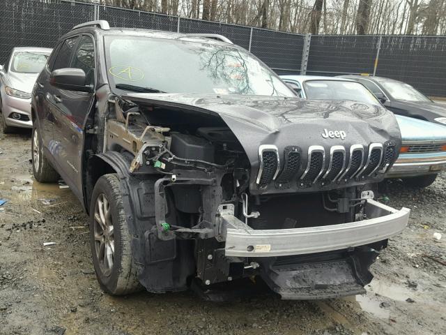 1C4PJLCBXFW683566 - 2015 JEEP CHEROKEE L GRAY photo 1