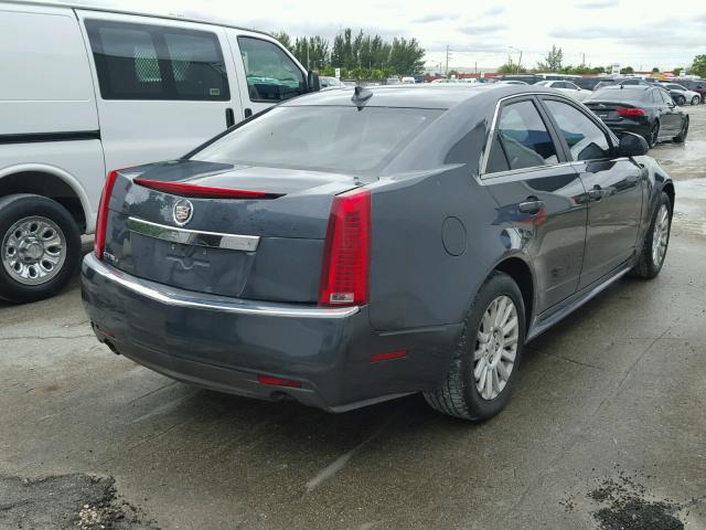 1G6DG5E59C0138805 - 2012 CADILLAC CTS LUXURY GRAY photo 4