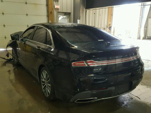 3LN6L5A9XHR643314 - 2017 LINCOLN MKZ PREMIE BLACK photo 3