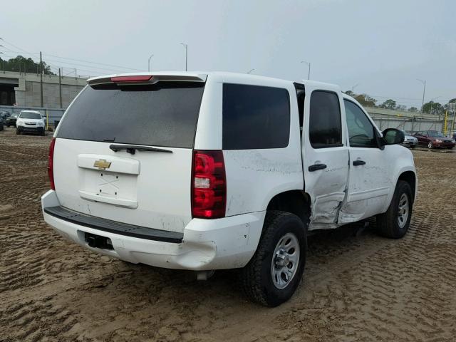 1GNSK2E00BR372807 - 2011 CHEVROLET TAHOE SPEC WHITE photo 4