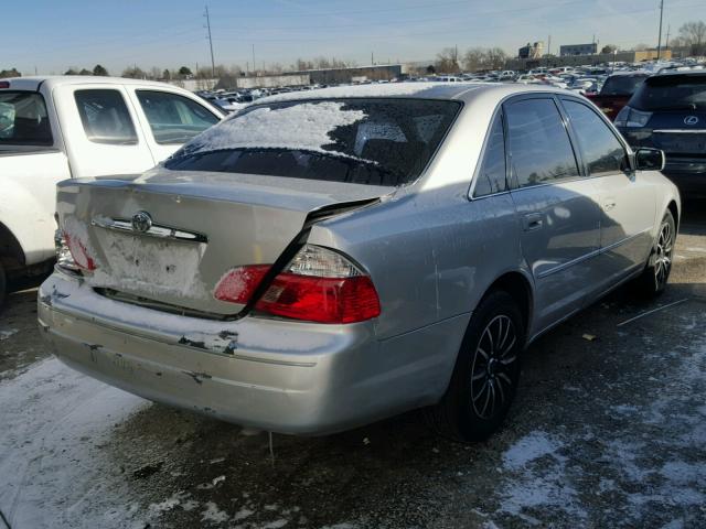 4T1BF28B04U385305 - 2004 TOYOTA AVALON XL SILVER photo 4