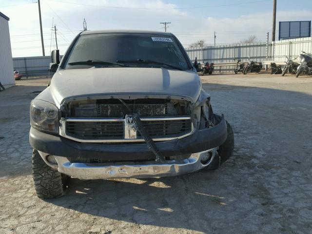 3D7KS28A88G193409 - 2008 DODGE RAM 2500 S GRAY photo 9