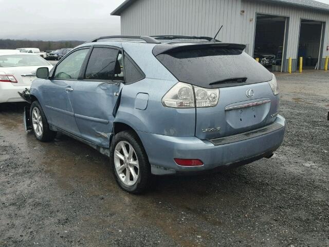 2T2HK31U58C053211 - 2008 LEXUS RX 350 BLUE photo 3