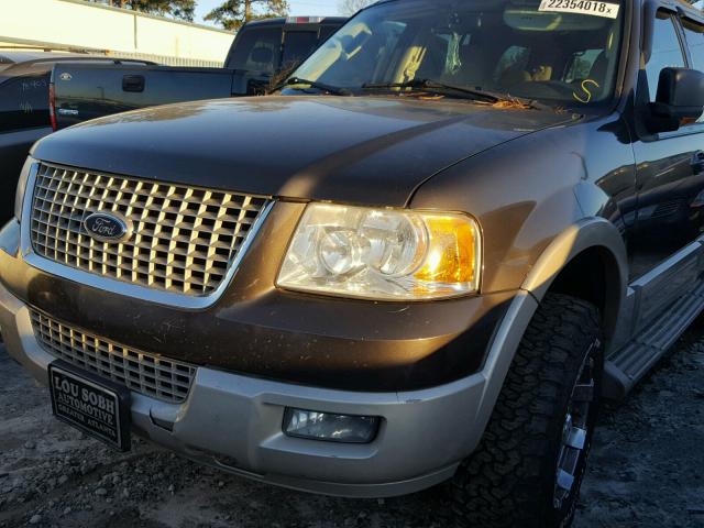 1FMFU17535LA83205 - 2005 FORD EXPEDITION GRAY photo 9