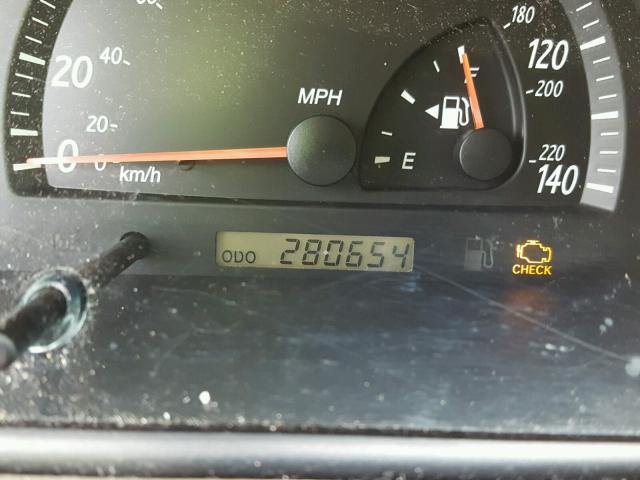 4T1BE32K42U542817 - 2002 TOYOTA CAMRY LE მწვანე ფოტო 8