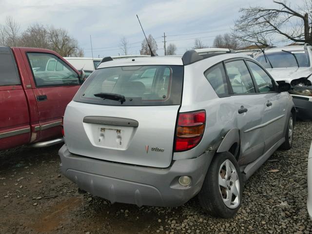 5Y2SL65838Z413684 - 2008 PONTIAC VIBE SILVER photo 4