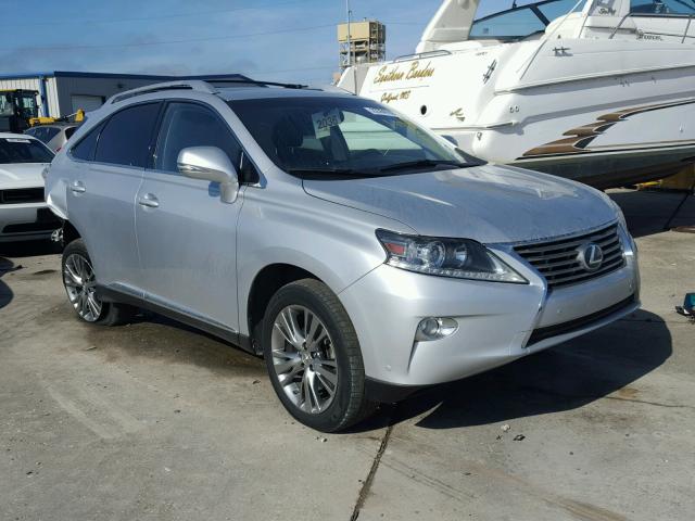 JTJZK1BA3D2006833 - 2013 LEXUS RX 350 SILVER photo 1