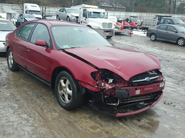 1FAFP55283A276184 - 2003 FORD TAURUS SES RED photo 1