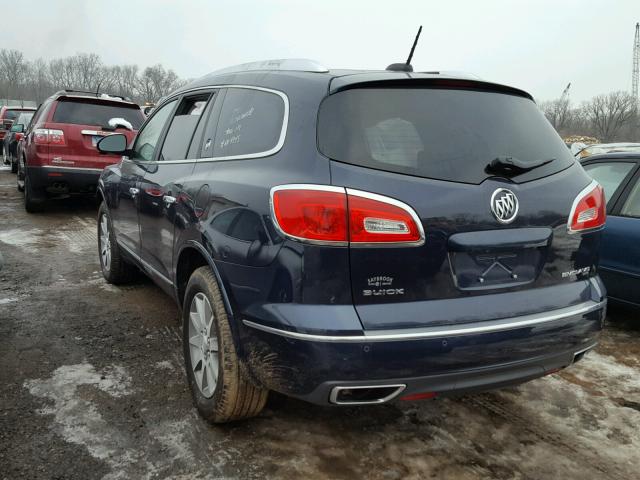 5GAKVBKDXHJ275842 - 2017 BUICK ENCLAVE BLUE photo 3