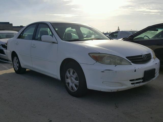 4T1BE30K24U314191 - 2004 TOYOTA CAMRY LE WHITE photo 1
