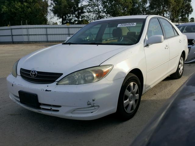 4T1BE30K24U314191 - 2004 TOYOTA CAMRY LE WHITE photo 2