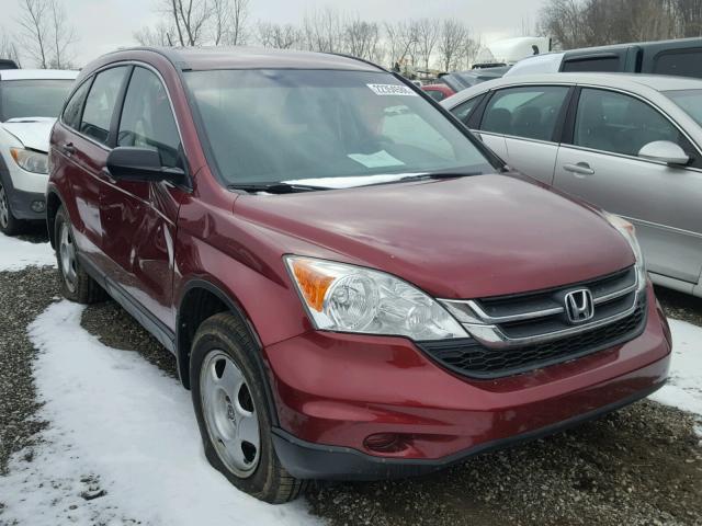 5J6RE4H30BL062007 - 2011 HONDA CR-V LX MAROON photo 1