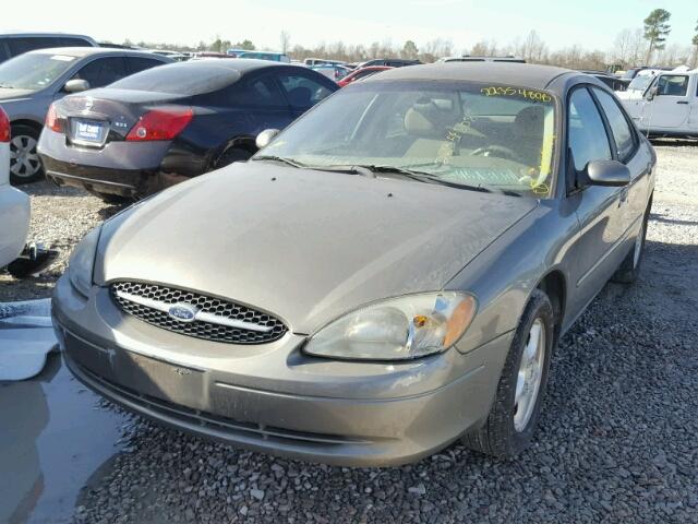 1FAFP53U53A129860 - 2003 FORD TAURUS SE GRAY photo 2