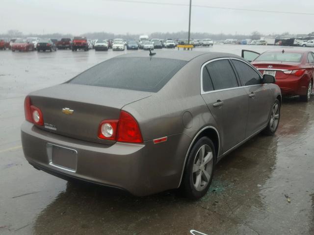 1G1ZC5E15BF177357 - 2011 CHEVROLET MALIBU 1LT GRAY photo 4