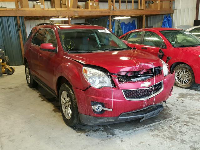 2GNALCEK8E6324956 - 2014 CHEVROLET EQUINOX LT RED photo 1