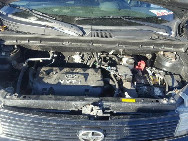 JTLKT334250178505 - 2005 TOYOTA SCION XB Siyah fotoğraf 7