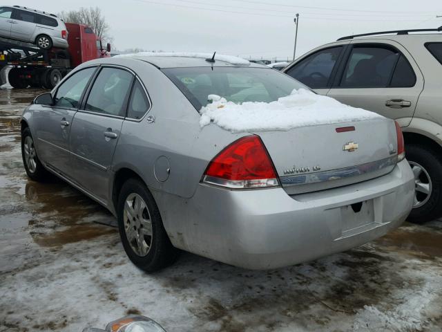 2G1WB58K179193761 - 2007 CHEVROLET IMPALA LS GRAY photo 3