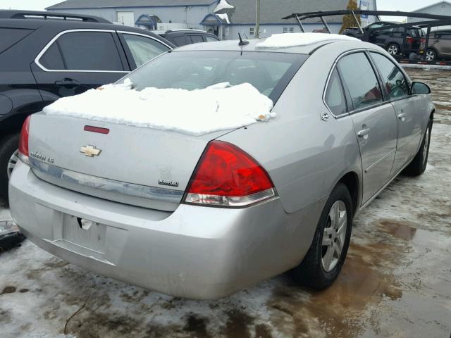 2G1WB58K179193761 - 2007 CHEVROLET IMPALA LS GRAY photo 4