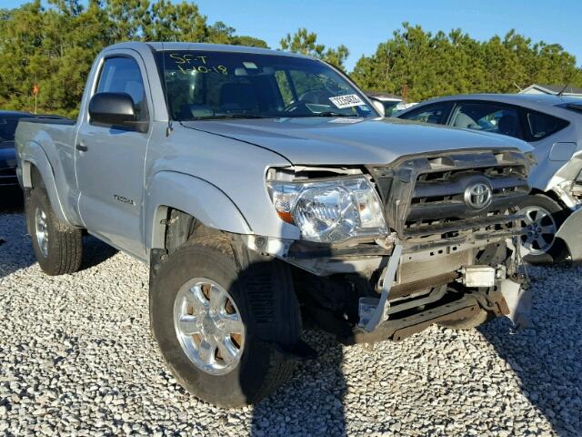 5TENX62N09Z652983 - 2009 TOYOTA TACOMA PRE SILVER photo 1