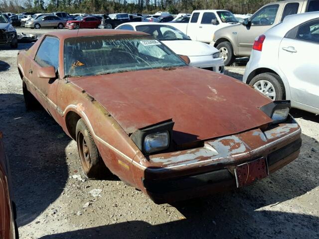 1G2FS87S1FL607501 - 1985 PONTIAC FIREBIRD TAN photo 1