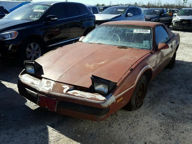 1G2FS87S1FL607501 - 1985 PONTIAC FIREBIRD TAN photo 2