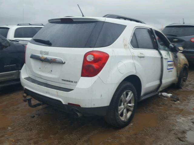 2GNFLDE32D6386212 - 2013 CHEVROLET EQUINOX LT WHITE photo 4