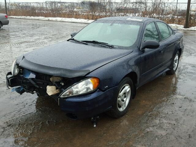 1G2NF52E54C238090 - 2004 PONTIAC GRAND AM S BLUE photo 2