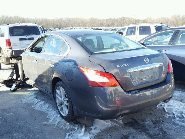 1N4AA51E49C813240 - 2009 NISSAN MAXIMA S GRAY photo 3