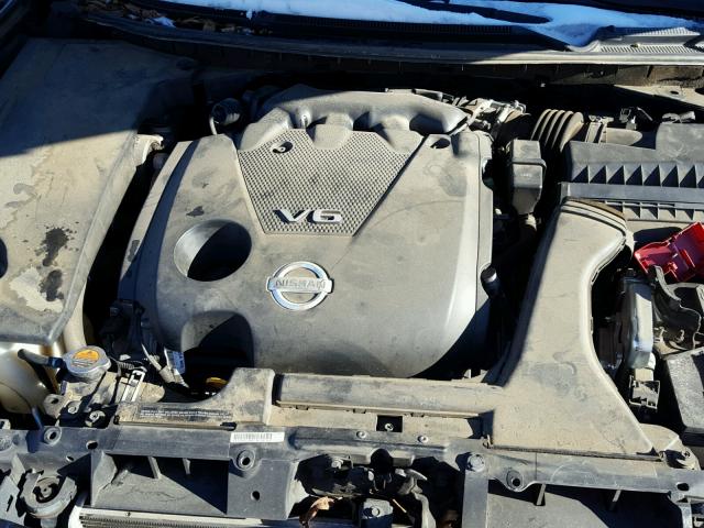 1N4AA51E49C813240 - 2009 NISSAN MAXIMA S GRAY photo 7