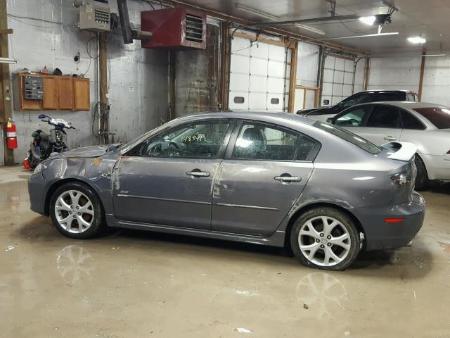 JM1BK323671646191 - 2007 MAZDA 3 S GRAY photo 9