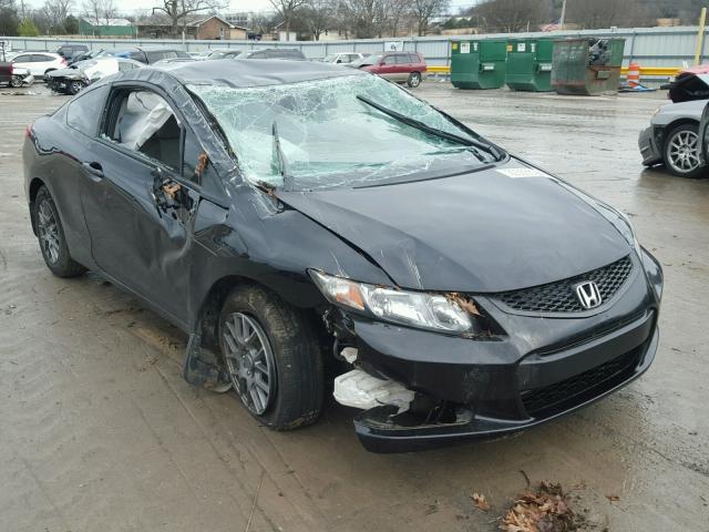 2HGFG3B54DH508734 - 2013 HONDA CIVIC LX BLACK photo 1
