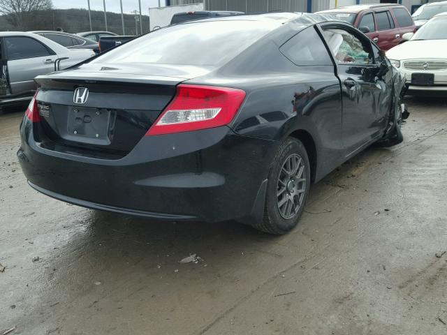 2HGFG3B54DH508734 - 2013 HONDA CIVIC LX BLACK photo 4