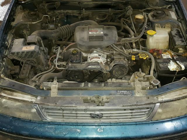 JF1BC6534PH605288 - 1993 SUBARU LEGACY LS GREEN photo 7