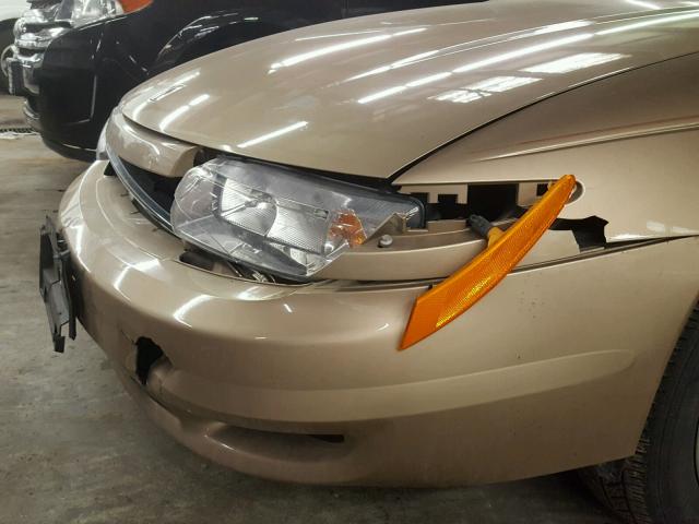 1G8JU52F1YY671630 - 2000 SATURN LS1 TAN photo 9