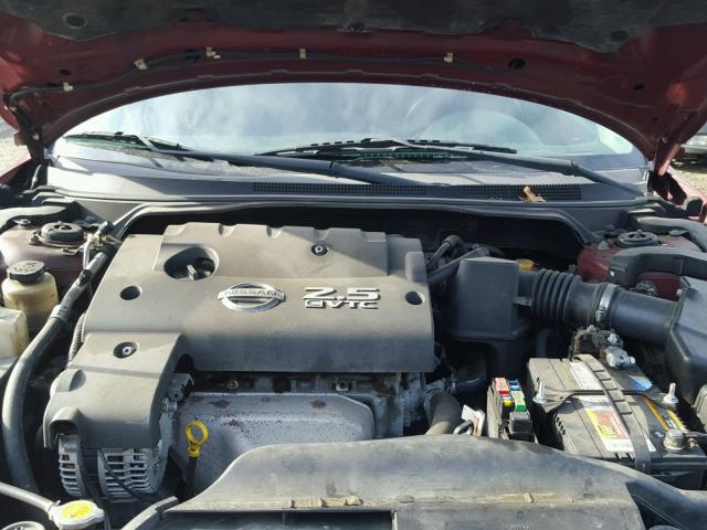 1N4AL11D36N307960 - 2006 NISSAN ALTIMA S RED photo 7