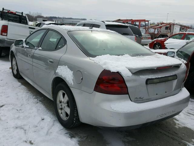 2G2WP552271225293 - 2007 PONTIAC GRAND PRIX SILVER photo 3