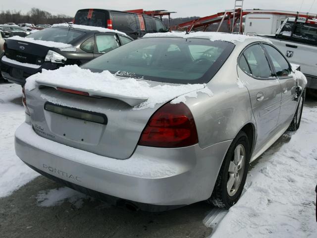 2G2WP552271225293 - 2007 PONTIAC GRAND PRIX SILVER photo 4