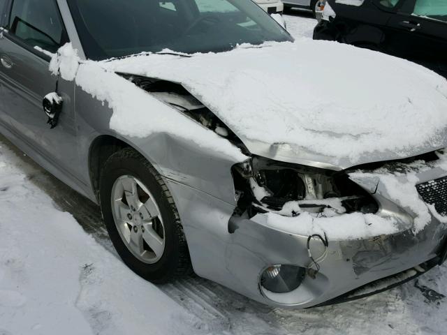 2G2WP552271225293 - 2007 PONTIAC GRAND PRIX SILVER photo 9