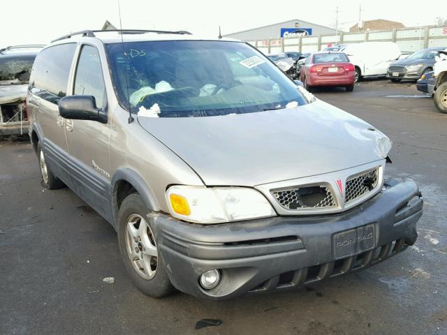 1GMDX03E52D194214 - 2002 PONTIAC MONTANA TAN photo 1