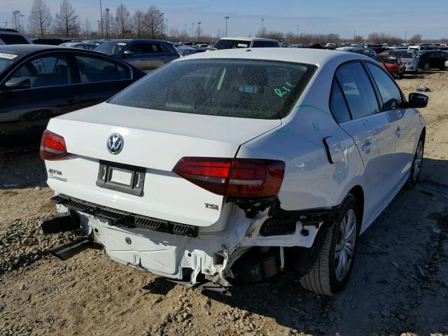 3VW167AJ3HM223996 - 2017 VOLKSWAGEN JETTA S WHITE photo 4