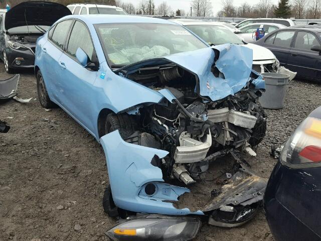 1C3CDFBA1DD183325 - 2013 DODGE DART SXT BLUE photo 1