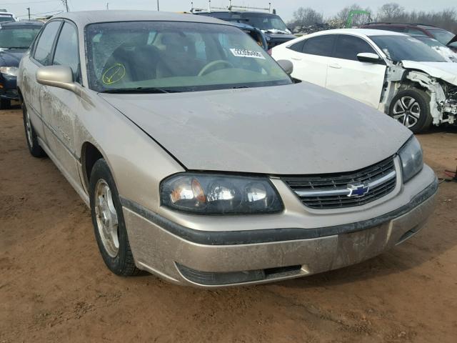 2G1WH55K529372381 - 2002 CHEVROLET IMPALA LS BEIGE photo 1