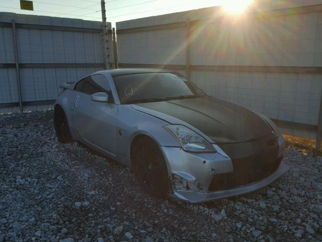 JN1AZ34E33T001747 - 2003 NISSAN 350Z COUPE SILVER photo 1