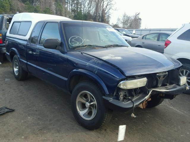 1GCCS19XX38197729 - 2003 CHEVROLET S TRUCK S1 BLUE photo 1